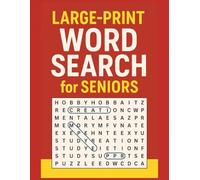 Large-Print Word Search for Seniors: 60 Easy Puzzle Word Searches to Relax, Focus, and Keep the Mind Sharp (8.5x11 Inches, 120 pages) ... Gift for ... and Relaxing Moments. (Senior Puzzle Series)