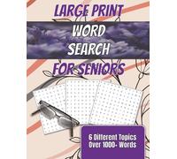 Large Print Word Search for Seniors: Large Print Sudoku with Easy-to-Read Print | 8.5x11 inches, 300 Pages | 100+ Simple & Relaxing Puzzles … Perfect for Seniors, Beginners & Intermediate