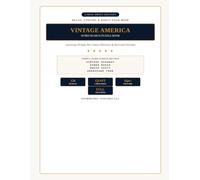 Large Print Word Search for Seniors: Vintage America: 120 Large-Print Puzzles Inspired by Classic Cars, Route 66, Drive-In Theaters, Vinyl Records, Diners, County Fairs, and American Traditions