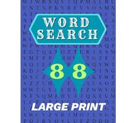 Large Print Word Search: Over 2000 Words For Adults and Seniors | 8.5 X 11 Paperback