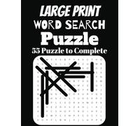 Large Print Word Search Puzzle: 55 puzzles to complete | Summer and Vacations | 110 pages | 8.5 x 11 inches by 21.59 x 27.94 cm | for adult, seniors and kids