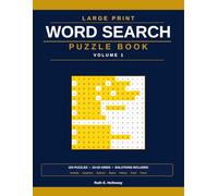 Large Print Word Search Puzzle Book: 100 Puzzles for Adults - Animals, Countries, Science, Space, Food, Travel, Music, Sports, History and Nature