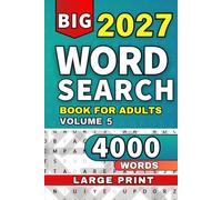 Large Print Word Search Puzzle Book for Adults, Seniors & Teens: Word Find Puzzle Book with 4000 New Words and Interesting Themes (Ultimate Word Search Collection)