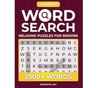Large Print Word Search Puzzle Book for Seniors Vol. 2: 180 Easy-to-Read Puzzles for Relaxation and Brain Boosting Fun | Big Font Size 18 | Variety of Themes & Difficulty