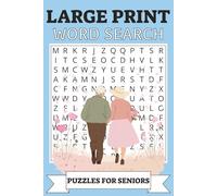 Large Print Word Search Puzzle Book For Seniors: Word Searches with Large Print Puzzles to Boost Memory, Focus, and Mental Sharpness | 6x9 inches, 111 ... Gift for Vacations, Holidays and Relaxing