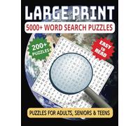 Large Print Word Search Puzzle Book: Word Searches with Easy to Read Print, 5000+ Word Themed, Sports, Nature, Animals and More | 8.5x11 inches, 315 ... Gift, Vacations, Holidays and Free Times