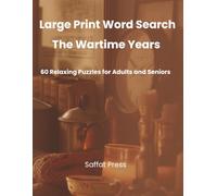 Large Print Word Search: The Wartime Years (The Good Old Days)