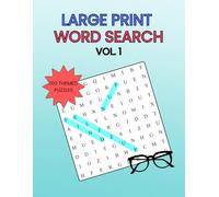 Large Print Word Search Volume 1: Fun and Easy Word Search Puzzles for Adults and Seniors | Large Print, One Puzzle Per Page, with Online Solutions