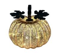 Large Pumpkin Lantern - LED -Link | Battery Operated Glowing Halloween Decoration With Realistic Carved Face, Weatherproof Resin For Porch And Yard; Perfect For Trick-or-Treaters And Fall Displa