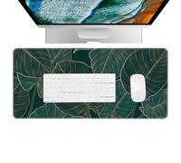 Large Rubber Mousepad for Desk, Extended Desk Pad Keyboard Mat, Abstract Waterproof Desk Mat, Waterproof Mousepad for Desk, Rubber Desk Pad Mat, Extended Mousepad for Home, Large Non-Slip Desk Pad Pad