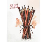 Large Sketchbook for Drawing and Sketching: 100 Blank Pages • 8.5" x 11" Artist Sketchbook for Kids, Teens & Adults • Bonus Sketching Facts Included (Activity books for kids and adults)
