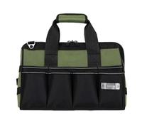 Large Tool Bag, Heavy Duty Multi-Pocket Tool Case, Heavy Duty Large Tool Bag, Wide Mouth Tool Tote with Ergonomic Handle, Versatile Work Bag for Organizing Various Tools