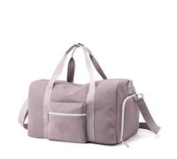 Large Women Hand Luggage Travel Handbags Ladies with Shoe Compartmen Crossbody Bag Swimming Shoulder Bag Tote Sports Gym Bag(Lavender)