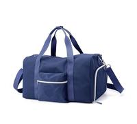 Large Women Hand Luggage Travel Handbags Ladies with Shoe Compartmen Crossbody Bag Swimming Shoulder Bag Tote Sports Gym Bag(Deep Blue)