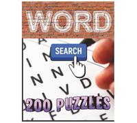 Large Word Search Book: Ultimate Large Print Word Search Book for Adults 200 Relaxing Puzzles for Seniors | 8.5x11 Inch, 404 Pages of Fun & ... Layout | Perfect Gift for Puzzle Lovers