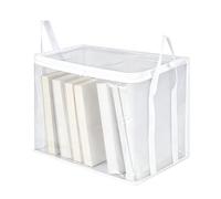 Large Zipper Dustproof Bins, Packing Bags for Moving, 38x24x32 cm Book Box Storage with Strong Handles, College Organizer with Easy Carry, Household Supply Accessory for Dorm Apartment Camping & Home
