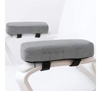 LargeLeaf Cojines Extra Gruesos para reposabrazos de Silla, cojín de Codo,Alivio de presión, Silla de Oficina, Juegos, reposabrazos con Almohadillas de Espuma viscoelástica