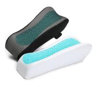 LargeLeaf Reposabrazos ergonómico para silla, almohadillas de Gel refrigerante, silla de oficina, reposabrazos para silla de juegos con almohadillas para reposabrazos de espuma viscoelástica