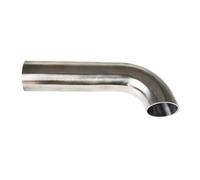 Largo 100mm 19/25/32/38/51/76mm acero inoxidable 304 OD codo 90 grados codo de soldadura accesorios de conexión de tubería(63mm x 2mm)
