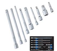 Largo Alcance Varios Llave de Vaso Extensión Barra Set 0.6cm 1cm1.3cm 9pc 02085