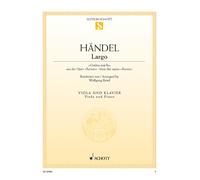 Largo: "Ombra mai fù". viola and piano. Edition séparée.