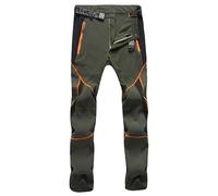 Largos Pantalones Fitness Gym Hiking Windproof Couple Dry Trousers Outdoor Men Quik Pants Men's Pants Pitillo elásticos Pantalones Rectos con Bolsillos Cómodos Ligeros