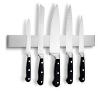 LARHN Imán Cuchillos de Acero Inoxidable, 40cm - Barra Magnética para Cuchillos - Soporte Cuchillos Cocina