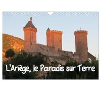 L'Ariège, le Paradis sur Terre (Calendrier mural 2027 DIN A4 vertical), CALVENDO calendrier mensuel: Divers lieux et monuments ariégeois.