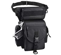 larkoo Outdoor Gear Militar Táctico Panel de gota pierna utilidad bolsa muslo pierna bolsa moto bicicleta al aire libre Ciclismo equitación THERMITE Versipack Satchel para 7,9 pulgadas Tablet PC