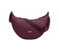 LARKSON Bolso Bandolera Mujer Rojo - Solveig Large - Bolso Grande de Media Luna - Bolsa Riñonera de Ocio de Moda para Viajes, Trabajo - Compartimentos Grandes - Correa Ajustable