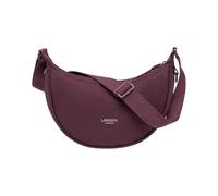 LARKSON Bolso Bandolera Mujer Rojo - Solveig Small - Bolso Riñonera de Media Luna - Bolsa de Ocio de Moda para Viajes, Trabajo - Compartimentos Grandes - Correa Ajustable