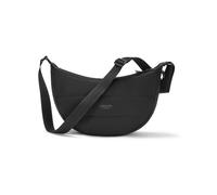 LARKSON Bolso Bandolera Mujer y Hombre Negro - Emma Small - Bolso de Hombro de Media Luna - Crossbody Bag Semicircular - Puffy Half Moon Bag - Repelente al Agua