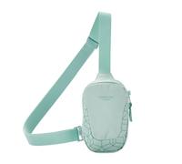 LARKSON Bolso de Hombro Señoras Hombres Menta - Nils - Bolso de Pecho Antiborro para Ocio, Viaje, Senderismo, Festival - Compartimento para Móvil, Llaves, Cartera - Repelente al Agua