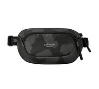 Larkson Bolso de Pecho Mujer y Hombre Gris Leo - Helge - Bolsa en Bandolera con Bloqueador RFID y Trabillas Antirrobo sobre la Cremallera - Acolchado de Malla - Repelente al Agua