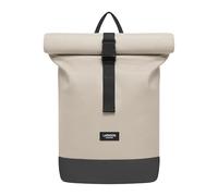 LARKSON Mochila Mujer y Hombre Beige Gris - Janne Small - Mochila Pequeña con Compartimento para Portátil - Para Universidad Trabajo Viajes y Bicicleta - Repelente al Agua