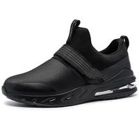 LARNMERN Zapatos Cocina Hombre Slip-On Zapatillas Antideslizante Hostelería Impermeable Chef Calzado de Trabajo sin Puntera 42.5 EU