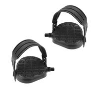 Laroal 2 correas de repuesto para pedales de bicicleta, ajustables, para bicicletas de ejercicio