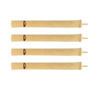 Laroal 3 Piezas de silbatos deslizantes de bambú, Silbato Creativo para pájaros, Silbato de centavo, Flauta, silbatos Swanee, Flauta Larga, Instrumento Musical de Llamada de pájaro simulado