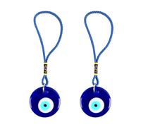 Laroal 4 Colgantes de Mal de Ojo, Amuleto de Ojo de Demonio, Recuerdos de Viaje de Turquía y Grecia