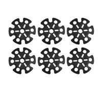 Laroal Accesorio de amortiguación de Goma Accesorio para Bastones alpinos Placa de protección contra la Nieve para Bastones Plegables de Fibra de Carbono Bastones alpinos Bastones de Trekking