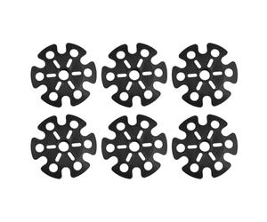 Laroal Accesorio de amortiguación de Goma Accesorio para Bastones alpinos Placa de protección contra la Nieve para Bastones Plegables de Fibra de Carbono Bastones alpinos Bastones de Trekking