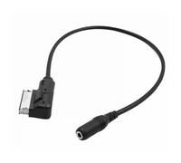 Laroal Adaptador de Cable de Interfaz de música MI a 3,5 mm Compatible con Mercedes-Benz 2008-2016