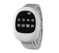 Laroal Alarma de enuresis inalámbrica, reloj con alarma para orinarse, alarma de entrenamiento para ir al baño para adultos mayores y jóvenes, alarma de enuresis recargable con temporizador