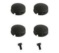 Laroal Botón de repuesto para timbre Pro Reemplazo de botón con 4 botones 2 tornillos Botón de timbre con video compatible con Doorbell Pro Reparación de botones rotos y agrietados