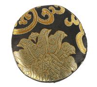 Laroal Cojín para Cuenco de Sonido de Buda Cojín para Cuenco Tibetano Almohadilla para Cuenco Tibetano Soporte para Cuenco Tibetano Cojín de Anillo de Brocado Almohada para Cuenco de Sonido Budista