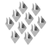 Laroal Conector de Acero para cerchas de Amarre de Huracanes, Conector de Llave para cerchas Resistentes a terremotos y Viento, Adecuado para conexión de cerchas de Techo y Madera