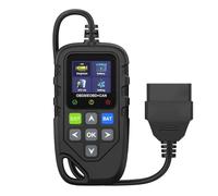 Laroal Equipo de diagnóstico a bordo OBD2 con lector de códigos de interfaz de usuario 3D con pantalla a color Lee y borra fallas del vehículo con varios protocolos de vehículos