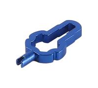 Laroal Llave extractora de núcleo de válvula de Bicicleta, Herramienta de reparación de núcleo de válvula de Bicicleta Multifuncional 4 en 1