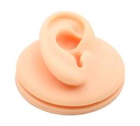 Laroal Modelo de Oreja Derecha de Silicona El Modelo de Oreja de Silicona Muestra los Detalles de la Oreja para exhibir aretes de Joyas para Mostrar el Encanto de Las Joyas.