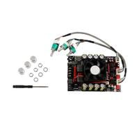 Laroal Módulo de placa amplificadora de audio Bluetooth sin pérdida de calidad audiófila de 220 W x 2 con configuraciones de graves estéreo altos y bajos TPA3251